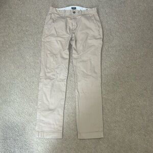 JCrew Chino Pants, 29x30, tan